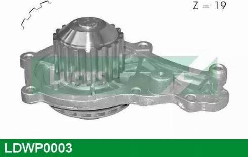 Lucas Engine Drive LDWP0003 - Водяний насос avtolavka.club