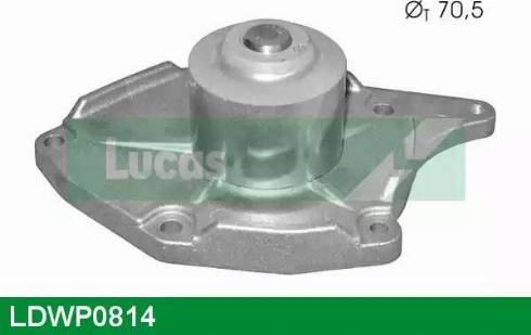 Lucas Engine Drive LDWP0814 - Водяний насос avtolavka.club