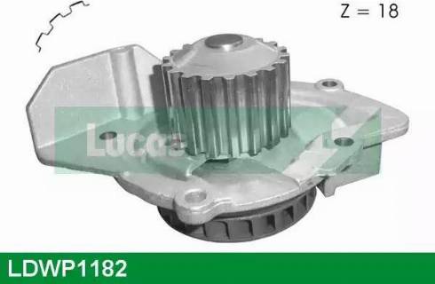 Lucas Engine Drive LDWP1182 - Водяний насос avtolavka.club