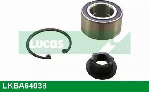 Lucas Engine Drive LKBA64038 - Комплект підшипника маточини колеса avtolavka.club