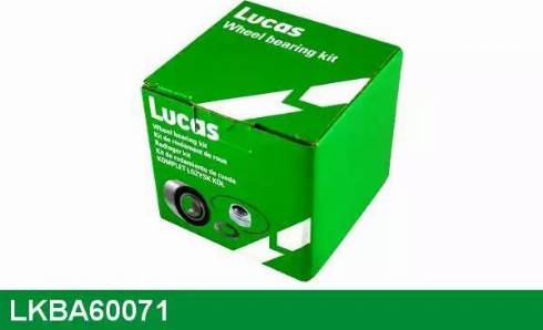 Lucas Engine Drive LKBA60071 - Комплект підшипника маточини колеса avtolavka.club