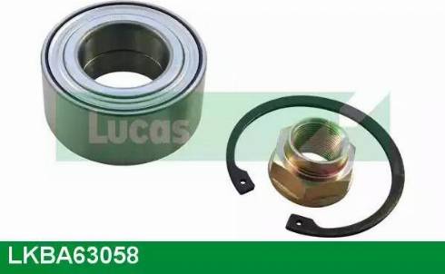 Lucas Engine Drive LKBA63058 - Комплект підшипника маточини колеса avtolavka.club