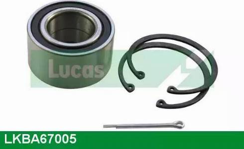 Lucas Engine Drive LKBA67005 - Комплект підшипника маточини колеса avtolavka.club