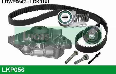 Lucas Engine Drive LKP056 - Водяний насос + комплект зубчатого ременя avtolavka.club