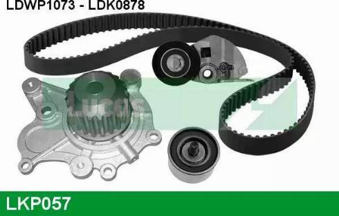 Lucas Engine Drive LKP057 - Водяний насос + комплект зубчатого ременя avtolavka.club