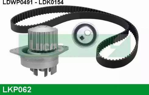 Lucas Engine Drive LKP062 - Водяний насос + комплект зубчатого ременя avtolavka.club