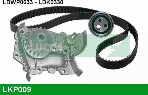 Lucas Engine Drive LKP009 - Водяний насос + комплект зубчатого ременя avtolavka.club