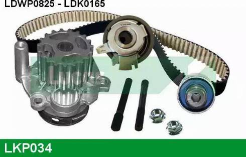 Lucas Engine Drive LKP034 - Водяний насос + комплект зубчатого ременя avtolavka.club