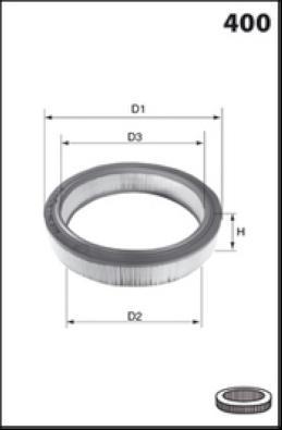 Lucas Filters LFAF169 - Повітряний фільтр avtolavka.club