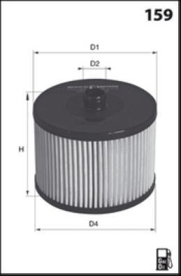 Lucas Filters LFDE142 - Паливний фільтр avtolavka.club