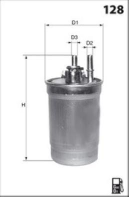 Lucas Filters LFDF100 - Паливний фільтр avtolavka.club