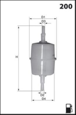 Lucas Filters LFPF005 - Паливний фільтр avtolavka.club