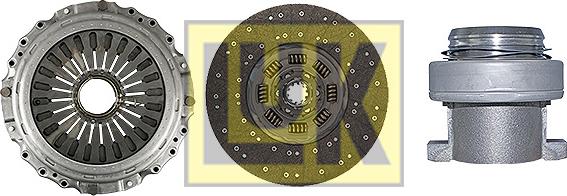 LUK 643 3458 00 - Комплект зчеплення avtolavka.club