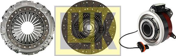 LUK 643 3469 33 - Комплект зчеплення avtolavka.club