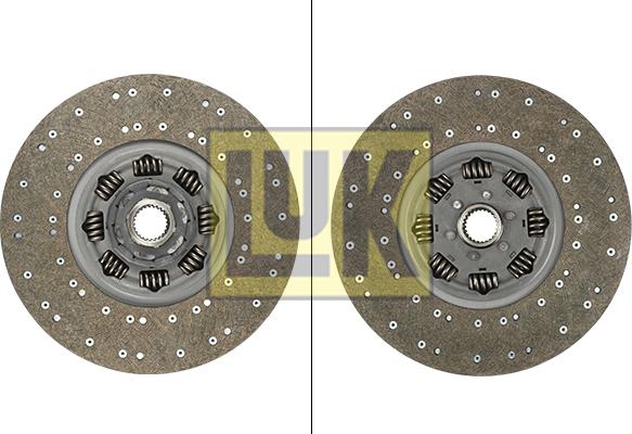 LUK 343 0198 10 - Диск зчеплення avtolavka.club