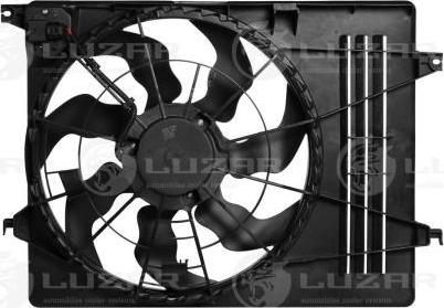 Luzar LFK 08S5 - Вентилятор, охолодження двигуна avtolavka.club