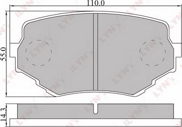 Japanparts JPA897AF - Гальмівні колодки, дискові гальма avtolavka.club