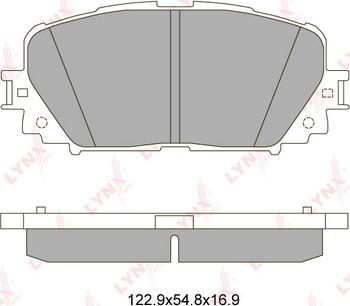 Valeo 606433 - Гальмівні колодки, дискові гальма avtolavka.club