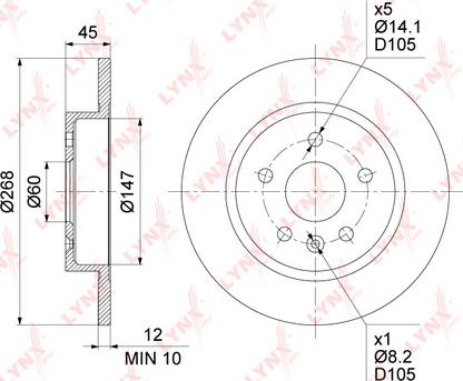 Optimal BS-8314C - Гальмівний диск avtolavka.club