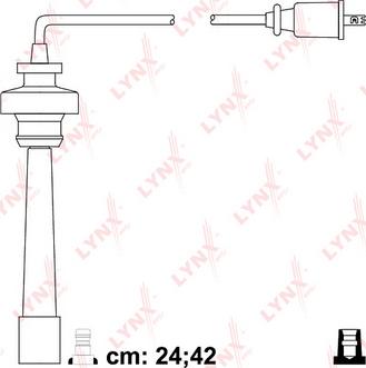 LYNXauto SPC5516 - Комплект проводів запалювання avtolavka.club