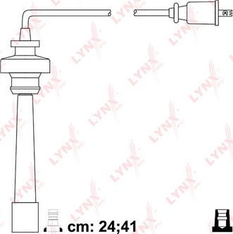 LYNXauto SPC5518 - Комплект проводів запалювання avtolavka.club