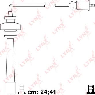 LYNXauto SPC5517 - Комплект проводів запалювання avtolavka.club