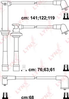 LYNXauto SPC5112 - Комплект проводів запалювання avtolavka.club
