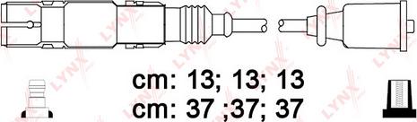 LYNXauto SPC5332 - Комплект проводів запалювання avtolavka.club