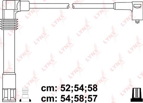 LYNXauto SPC8035 - Комплект проводів запалювання avtolavka.club