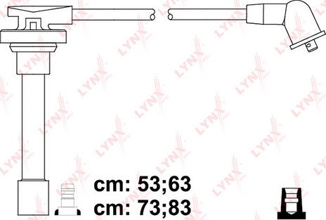 LYNXauto SPC3419 - Комплект проводів запалювання avtolavka.club