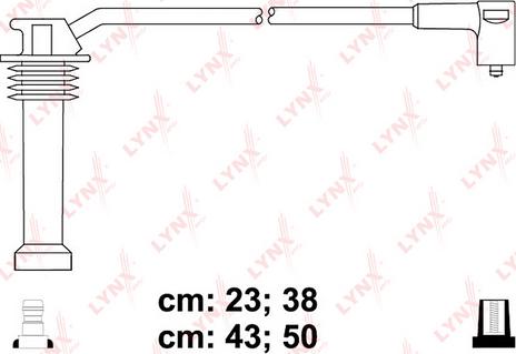 LYNXauto SPC3011 - Комплект проводів запалювання avtolavka.club