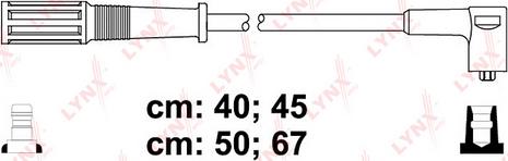 LYNXauto SPC2852 - Комплект проводів запалювання avtolavka.club