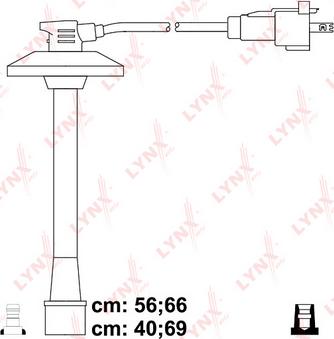 LYNXauto SPC7547 - Комплект проводів запалювання avtolavka.club