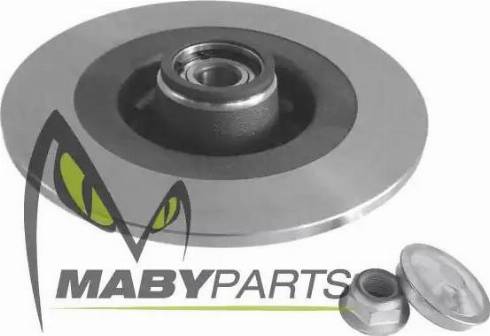 Mabyparts OBD313004 - Гальмівний диск avtolavka.club