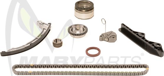 Mabyparts OTK930005 - Комплект ланцюга приводу распредвала avtolavka.club