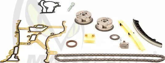 Mabyparts OTK932070 - Комплект ланцюга приводу распредвала avtolavka.club