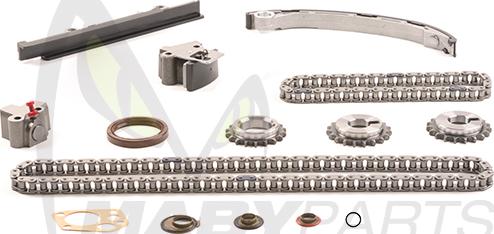 Mabyparts OTK030089 - Комплект ланцюга приводу распредвала avtolavka.club