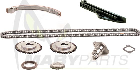 Mabyparts OTK031087 - Комплект ланцюга приводу распредвала avtolavka.club