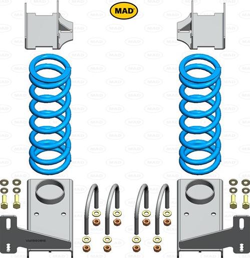 MADDVSE HV-198190 - Комплект ходової частини, пружини avtolavka.club