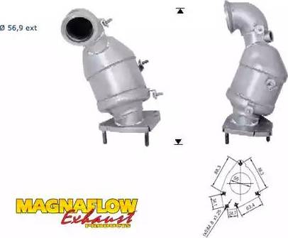 Magnaflow 65805D - Каталізатор avtolavka.club