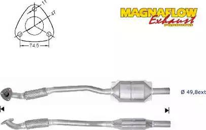 Magnaflow 65810D - Каталізатор avtolavka.club