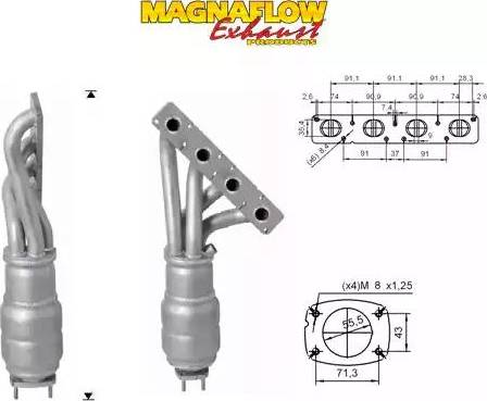 Magnaflow 60602 - Каталізатор avtolavka.club