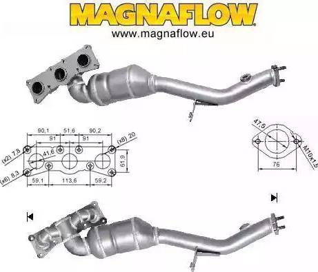 Magnaflow 60611 - Каталізатор avtolavka.club