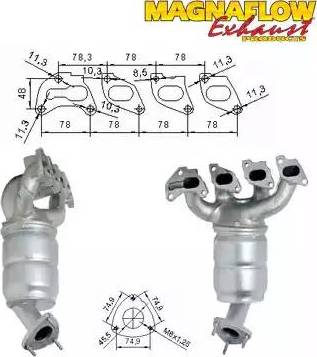 Magnaflow 75807 - Каталізатор avtolavka.club