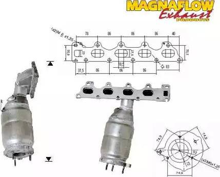 Magnaflow 75823 - Каталізатор avtolavka.club