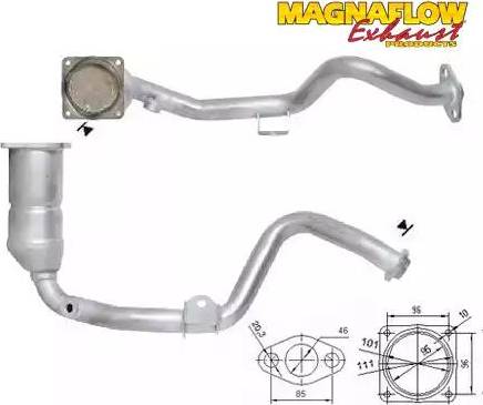 Magnaflow 70910 - Каталізатор avtolavka.club