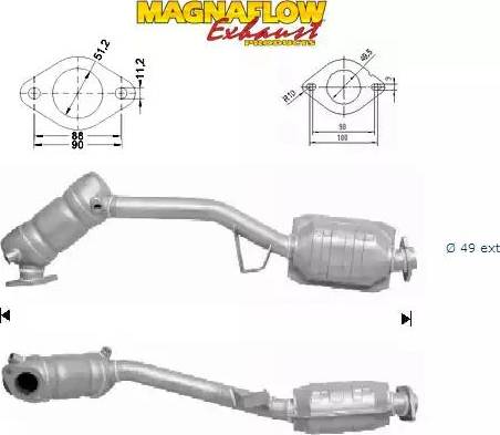 Magnaflow 77401 - Каталізатор avtolavka.club