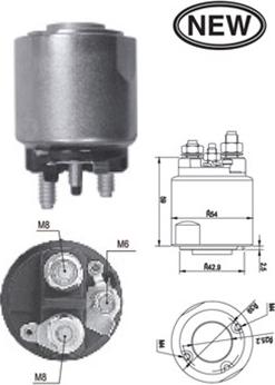 Magneti Marelli 940113050561 - Тягове реле, стартер avtolavka.club