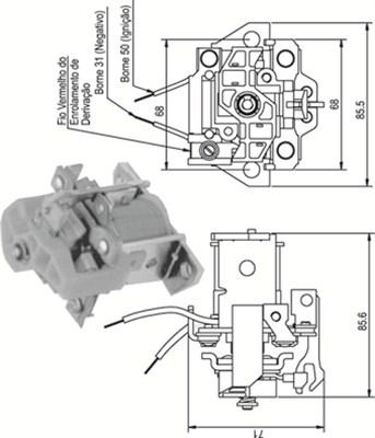 Magneti Marelli 940113050338 - Тягове реле, стартер avtolavka.club