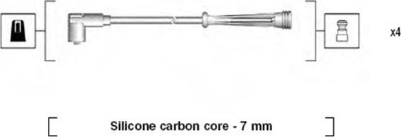 Magneti Marelli 941145350732 - Комплект проводів запалювання avtolavka.club